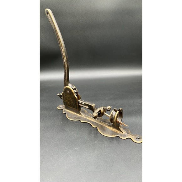 Rare Find Antique Brass Wine Cork Bottle Opener - Picture 2 of 5